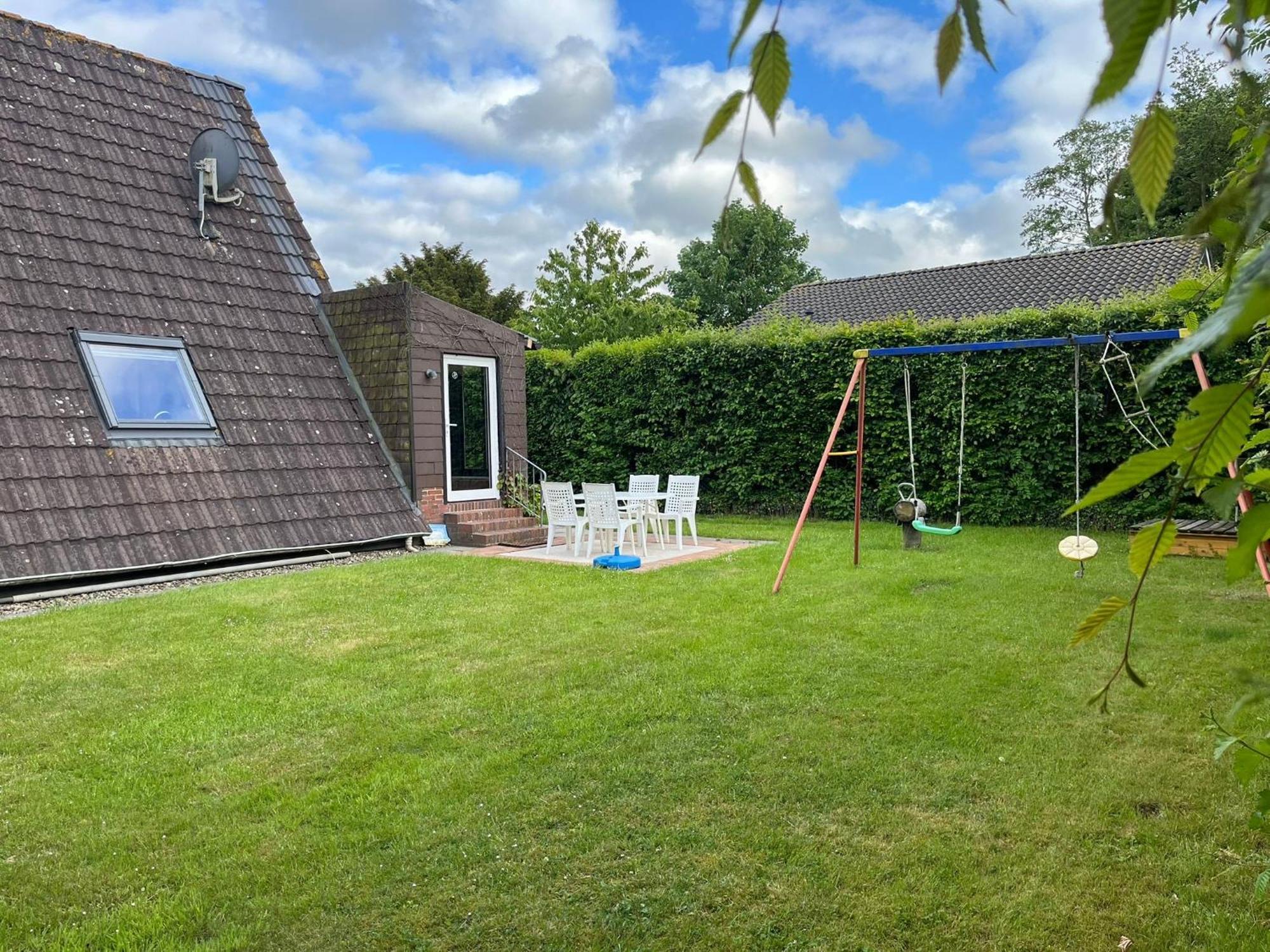 Ferienhaus Kiebitz Bedekaspel Bagian luar foto